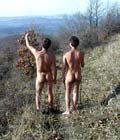 nude hikers