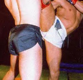 Thai Boxing in ultra sexy Sprinter Shorts