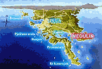 Medulin map