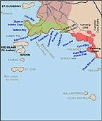 Crveni otok map