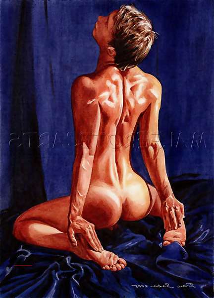 image of art nude male
