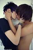 image of emo boys kissing