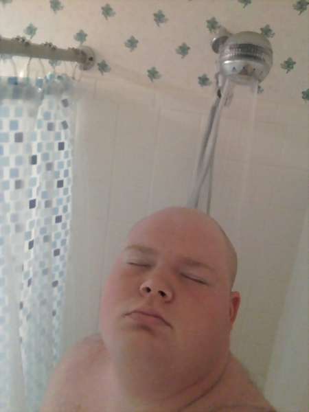 image of men shower