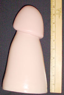 MEGA huge dildo 3.5" dia