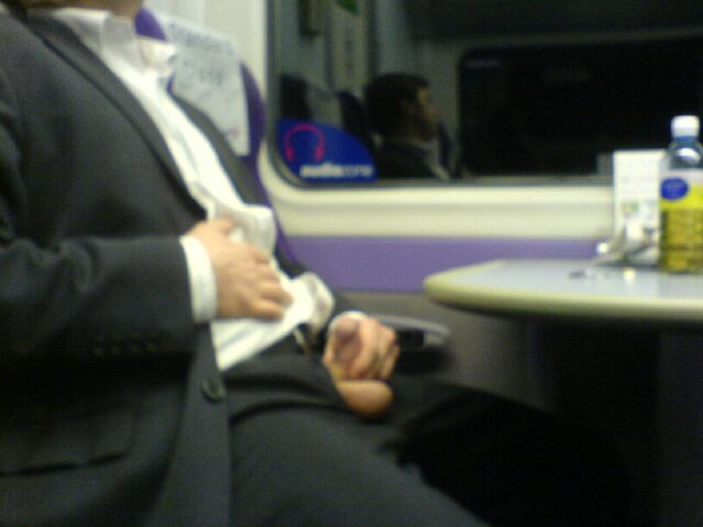 Steve goes train spotting