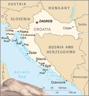 Croatia Map