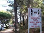 Lokrum nudist beach entrance