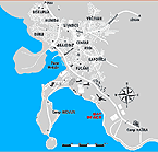 Medulin Kazela map