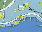 Selce map