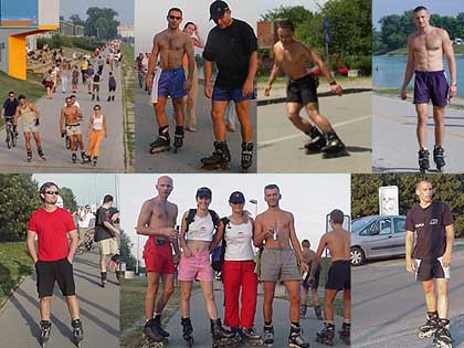 Sexy Jarun skaters
