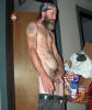 Homeless derelict delelict uncut shelter cock