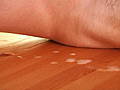 sperm on floor