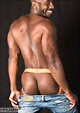 Picture of black man butts
