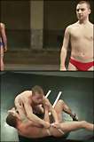 image of wrestling video gay