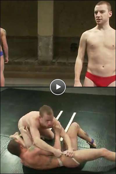 wrestling video gay video