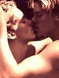 image of kissing with boy