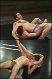 image of wrestling naked men
