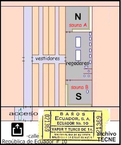 Mapa de los Baos Ecuador