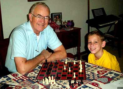 Grandpa and me