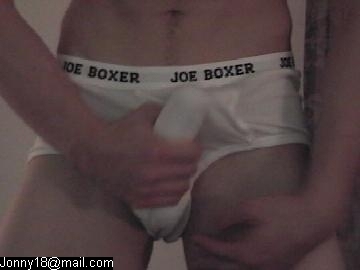 Jonny18 Vid5 My Undies and getting a BJ