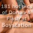 Hot boys Dorian & Flash in hardcore action