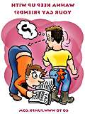 image of cartoon gay