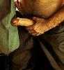 dick at attention